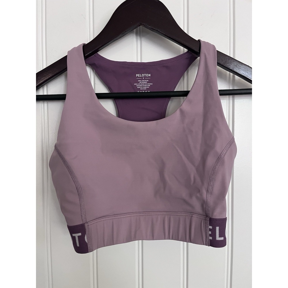 Peloton Sports Racerback Bra Purple Size Small 403
